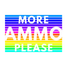Plus D'Ammo S'Il Vous Plaît (Arc-En-Ciel) Trucker