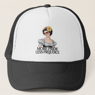Casquette Plus de fierté moins de préjugés LGBTQ Fier allié 