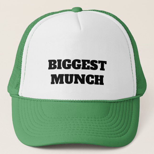 Casquette Plus gros chapeau de camion, chapeau de camion (Devant)