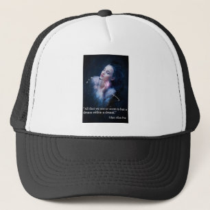 Casquette Poe citation sur les rêves