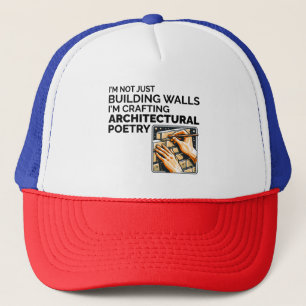Casquette Poésie architecturale : L'art du briqueteur avec