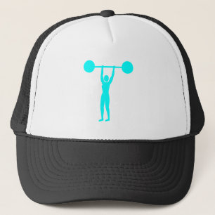 Casquette Poids Lifting 02 - Cyan