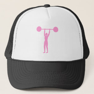 Casquette Poids Lifting 02 - Rose