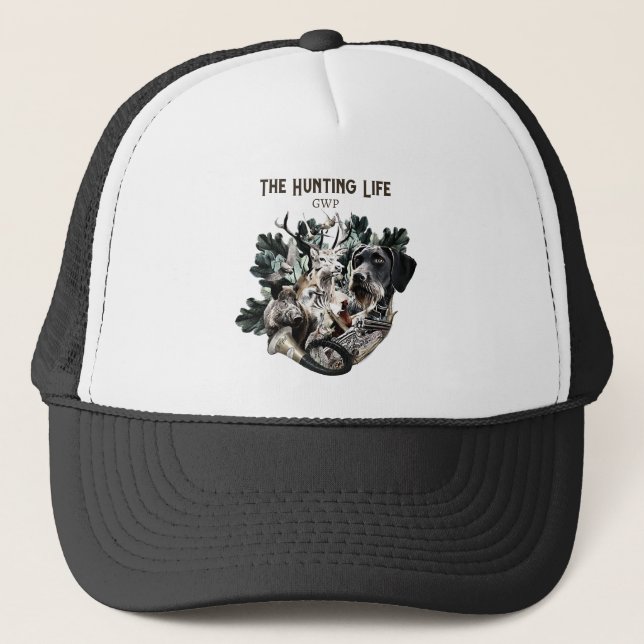 Casquette Pointeur À poils durs allemand (Devant)