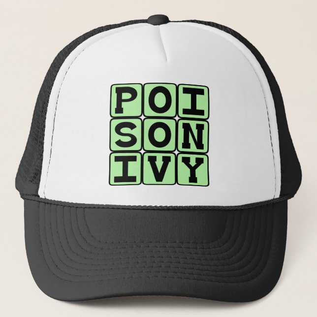 Casquette Poison Ivy, Plante Itchy (Devant)