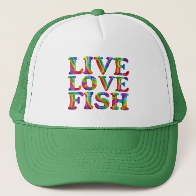 Casquette Poisson d'amour vivant (Devant)