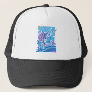 Casquette Poisson d'épée de poisson marin dynamique en acr