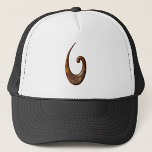 Casquette Poisson Maori - rouille