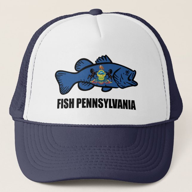 Casquette Poisson Pennsylvanie (Devant)