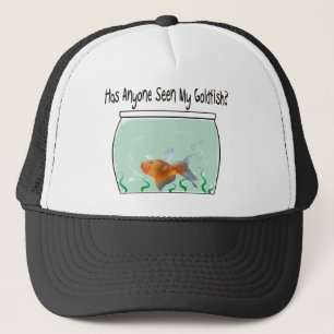 Casquette Poisson rouge et cuvette drôles