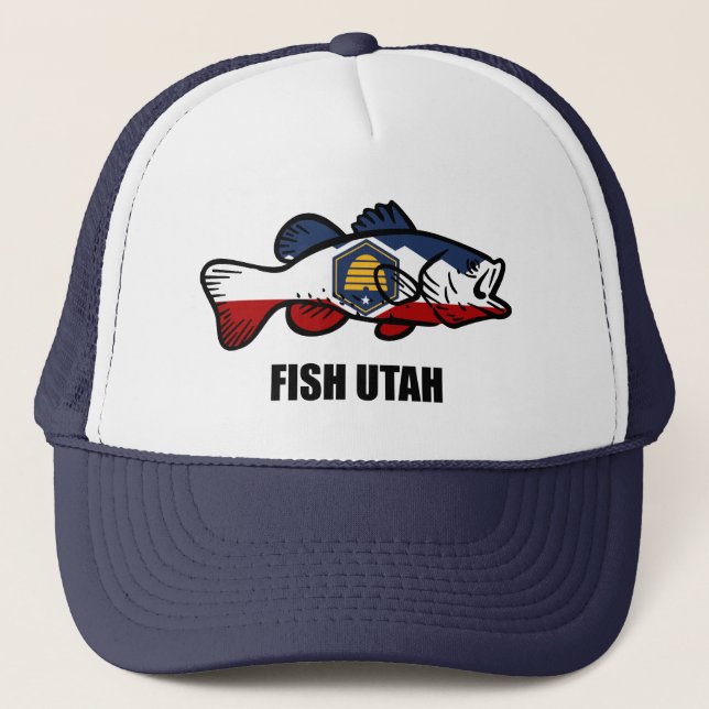 Casquette Poisson Utah (Devant)