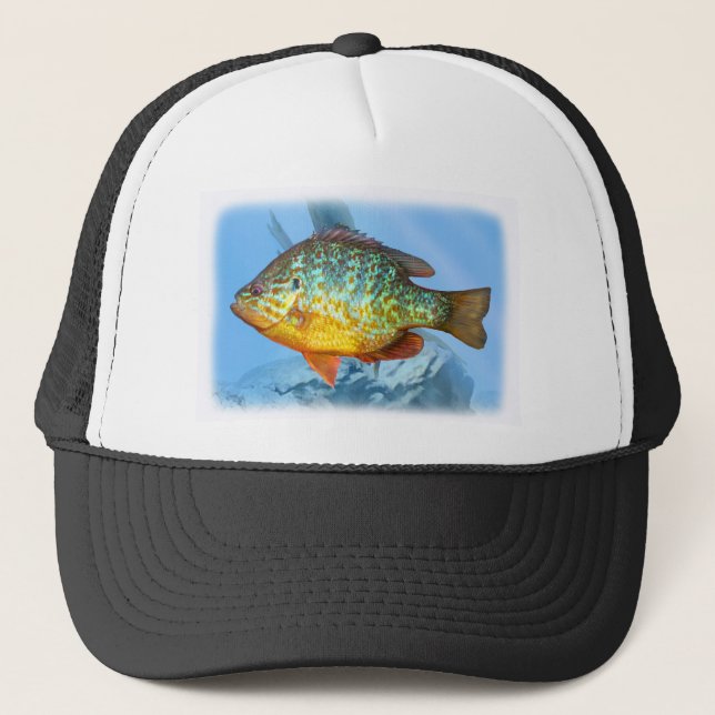 Casquette poissons de poisson de soleil (Devant)