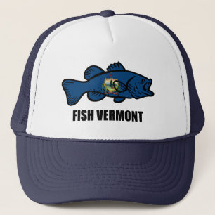 Casquette Poissons du Vermont