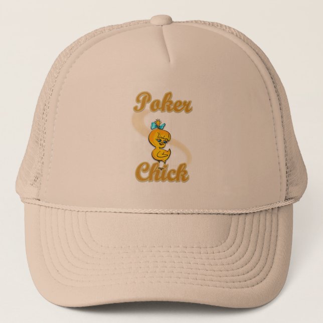 Casquette Poker Chick (Devant)