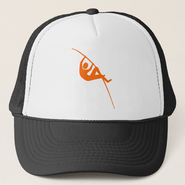 Casquette Pôle - Orange (Devant)