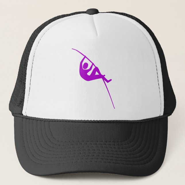 Casquette Pôle voûté - Violet (Devant)