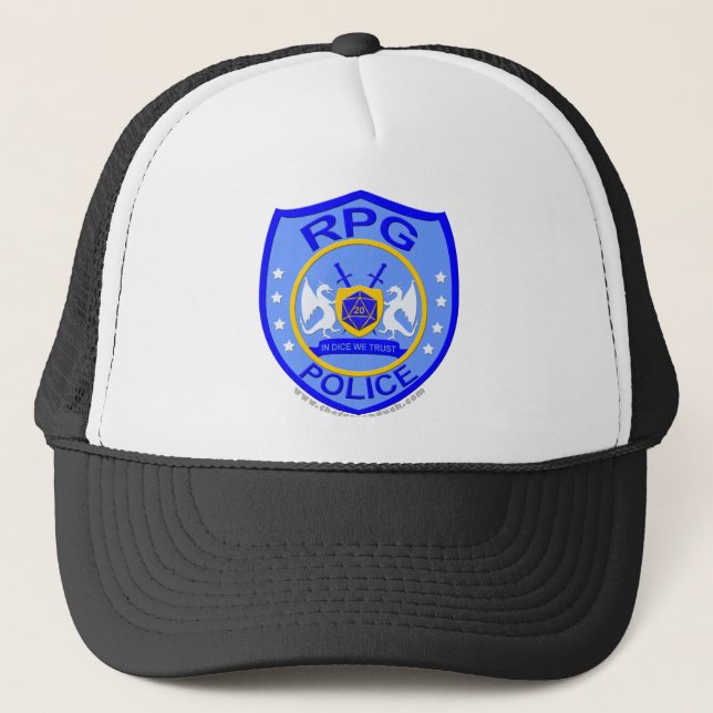Casquette Police de RPG (Devant)