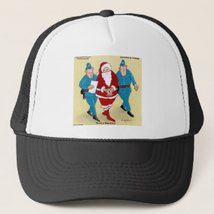 Casquette Police Navidad : le Père Noël a été très vilain