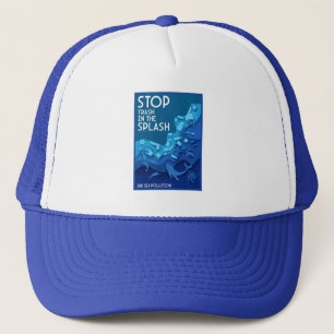 Casquette Pollution de la mer