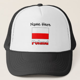 Casquette Pologne et Drapeau Polonais Personnalisés 