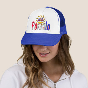 Casquette Pomalo - Détente croate avec soleil et arc-en-ciel