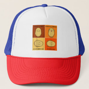 Casquette Pomme de terre Spud Racine Légumes Tater Vegan Lov