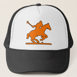 Casquette Poneys britanniques de silhouette de joueur de