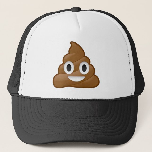 Casquette Poop émoji (Devant)