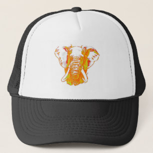 Casquette Pop Art Eléphant Africain