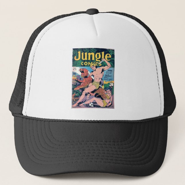 Casquette Pop Arts - King of the Jungle - Leopard Bikini (Devant)