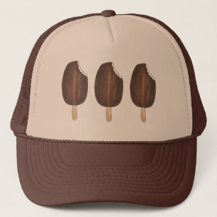 Casquette Pop Popsicle à la crème glacée chocolat foncé Vani