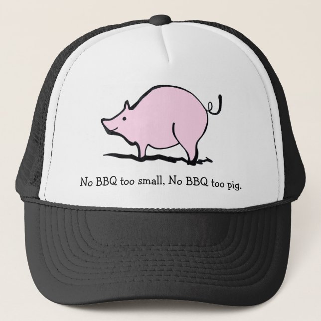 Casquette Porc de BBQ (Devant)