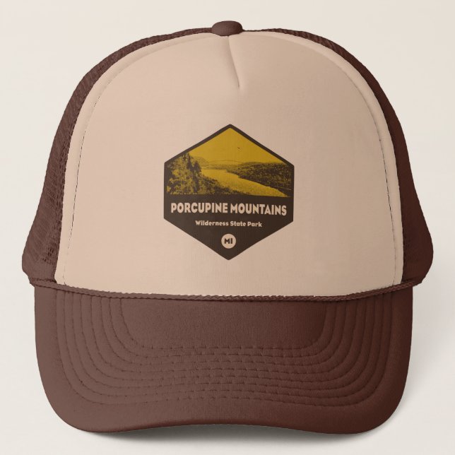 Casquette Porcupine Mountains Wilderness State Park Michigan (Devant)