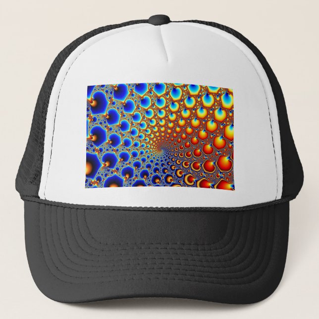 Casquette Portail hypnotique - Fractal (Devant)