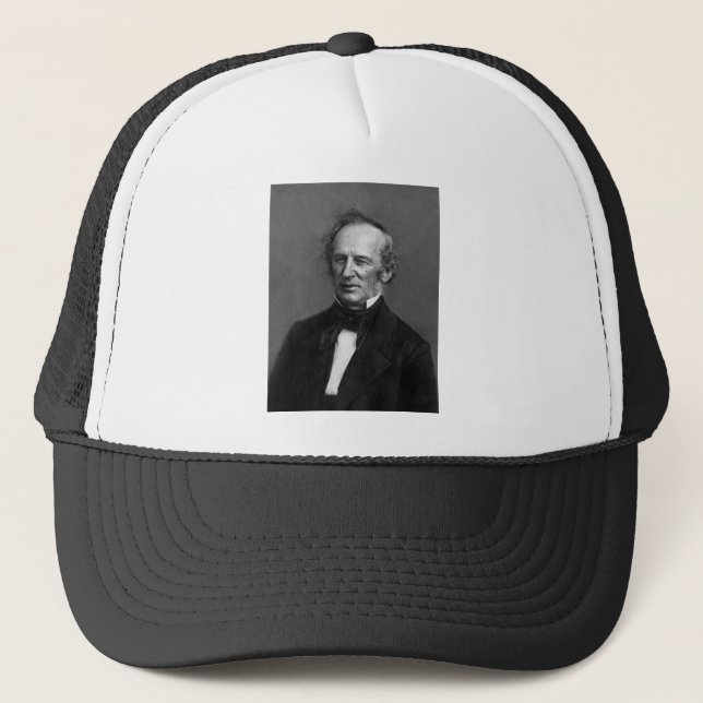 Casquette Portrait de Cornélius Vanderbilt de commodore (Devant)