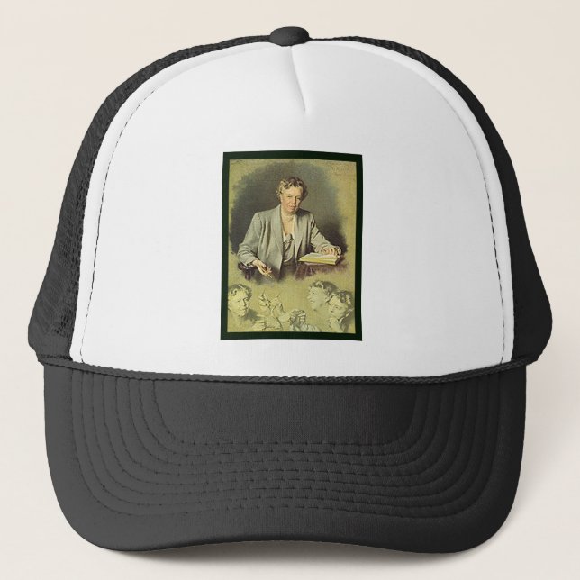 Casquette Portrait de la Maison Blanche Eleanor Roosevelt (Devant)