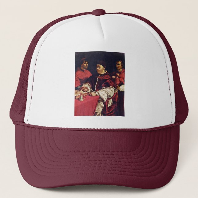 Casquette Portrait des cousins de pape Lion X With His par (Devant)