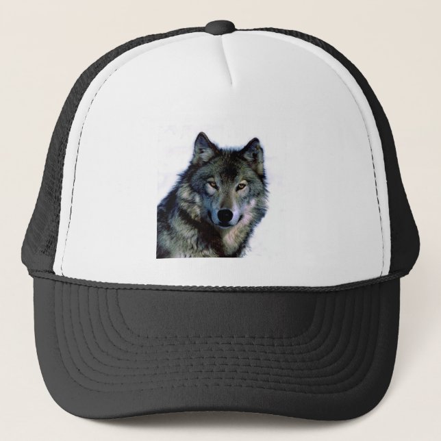 Casquette Portrait Wolf (Devant)