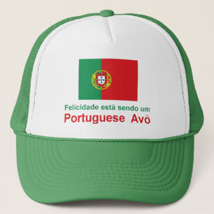 Casquette Portugais heureux Avo (grand-père)