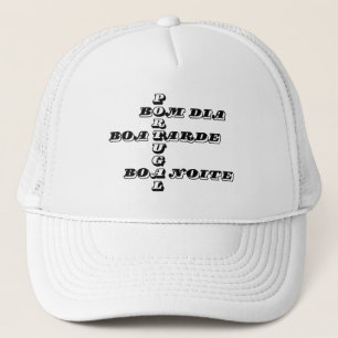 Casquette Portugal Bom Dia Boa Tarde Boa Noite Baseball