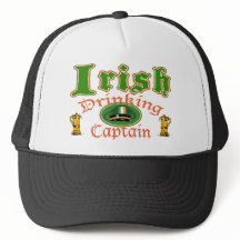 Casquette potable irlandais de Cptn