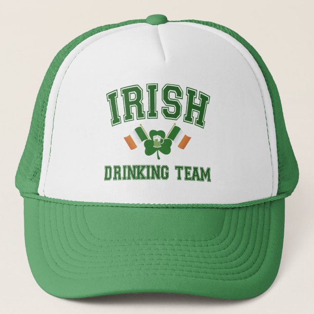 Casquette potable irlandais d'équipe (Devant)