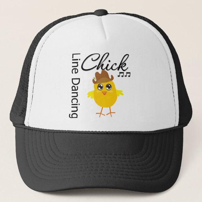 Casquette Poule de danse en ligne (Devant)