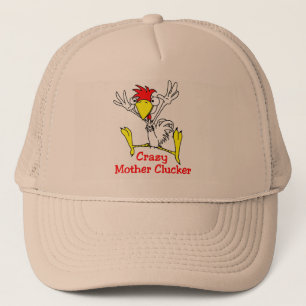 Casquette Poulet fou de Clucker de mère
