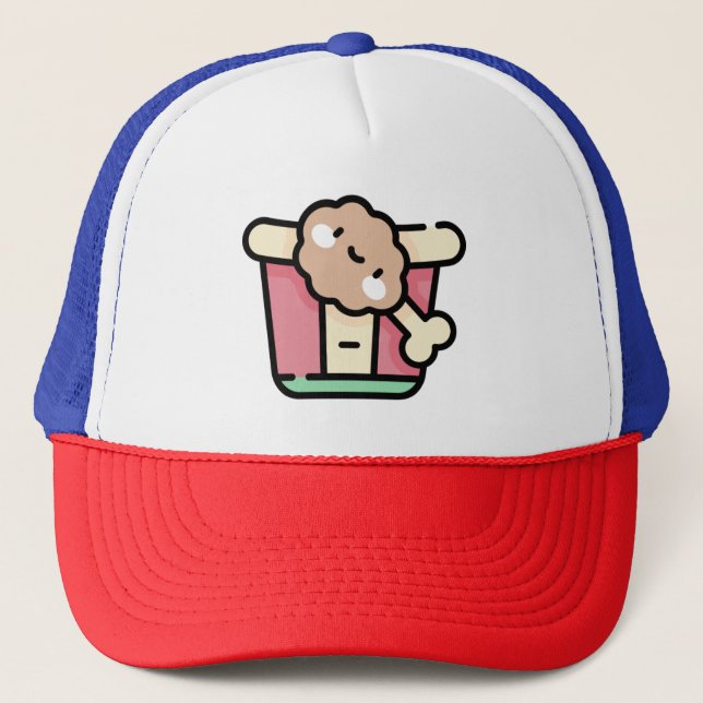 Casquette poulet frit (Devant)