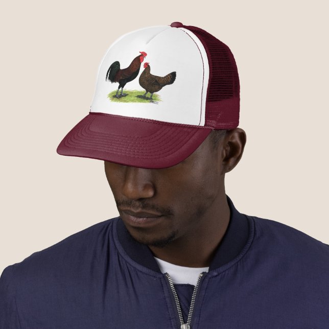 Casquette Poulets Redcap (En situation)