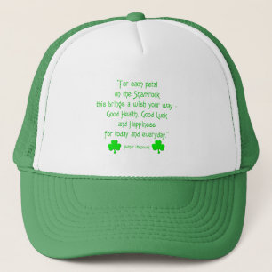 Casquette Pour chaque pétale sur le shamrock...