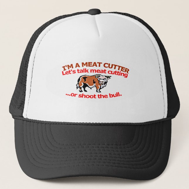 Casquette pour des coupeurs de viande (Devant)