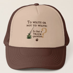 Casquette Pour écrire ou ne pas écrire