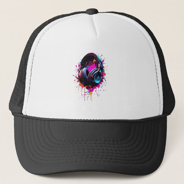 Casquette pour les mélomanes. (Devant)